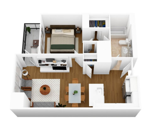 A1A Floor Plan