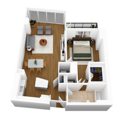 A1B Floor Plan