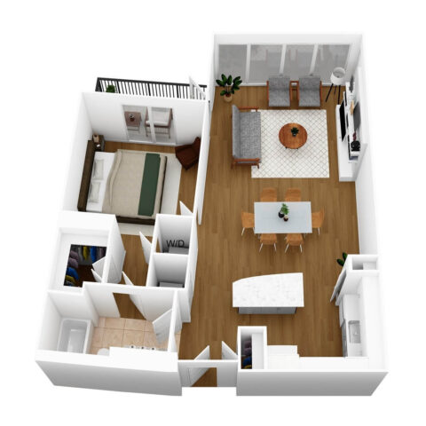 A1C Floor Plan