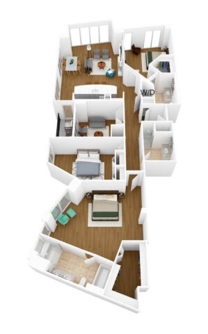 C3K Floor Plan